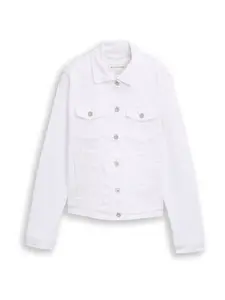 TOM TAILOR Prechodná bunda  biela