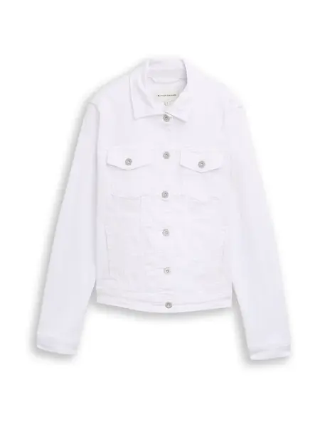 TOM TAILOR Prechodná bunda  biela