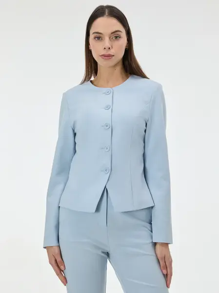 Světle modrý dámský blejzr ORSAY