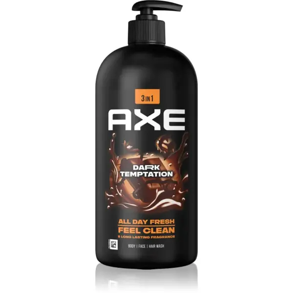 Axe Dark Temptation sprchový gél na tvár, telo a vlasy 900 ml