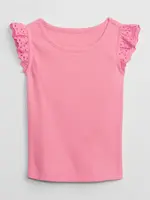 GAP Dětský top s madeirou - Holky