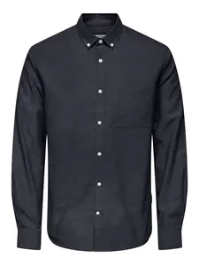 Only & Sons Košeľa 'ONSAlvares'  námornícka modrá