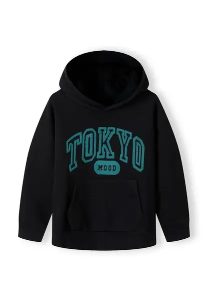 MINOTI Mikina  zelená / čierna