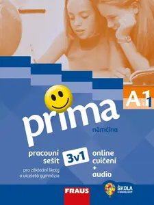 Prima A1/díl 1 - Pracovní sešit 3v1 pro ZŠ a VG (poškozená) - Friederike Jin