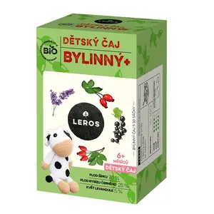 Leros Dětský čaj bylinný + 6m Bio 20x2g