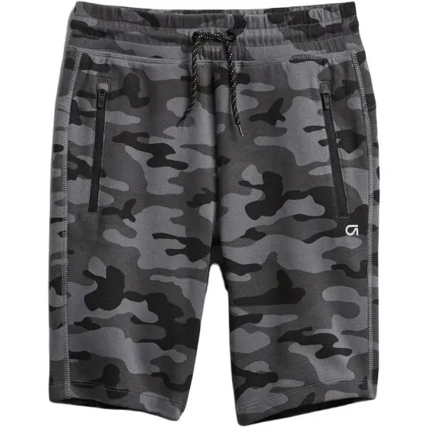 GAP FIT TECH Chlapčenské kraťasy, tmavo sivá, veľkosť