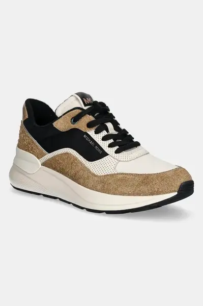 Tenisky Michael Kors Trevor béžová barva, 42R5TRFS2D.293