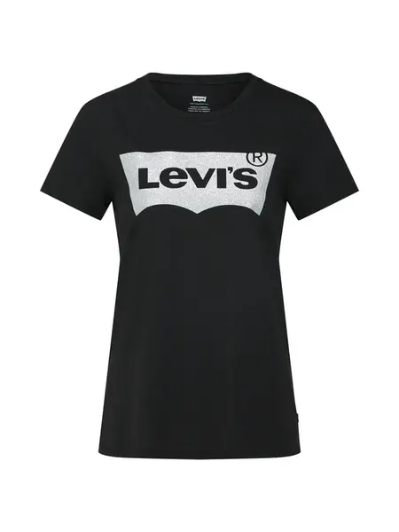 LEVI'S ® Tričko 'The Perfect'  čierna / strieborná