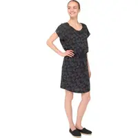 Willard TRISIPA Dámske plátené šaty, čierna, veľkosť XXL