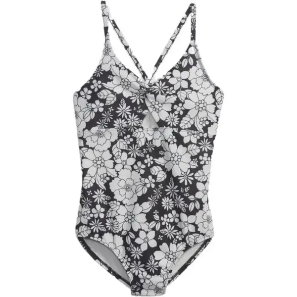 GAP CUT OUT TWIST 1 Dívčí plavky, černá, velikost