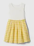GAP Dětské kostkované šaty - Holky