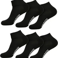 High sneaker socks 6-Pack black