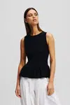 Top Karl Lagerfeld černá barva, A2W18014