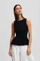 Top Karl Lagerfeld černá barva, A2W18014