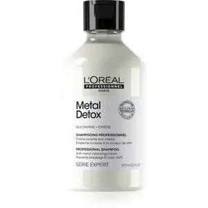 L’Oréal Professionnel Serie Expert Metal Detox hloubkově čisticí šampon pro barvené a poškozené vlasy 300 ml