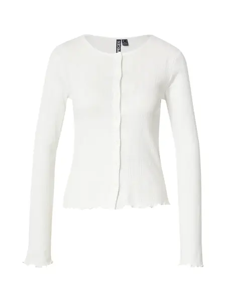 PIECES Kardigán  biela