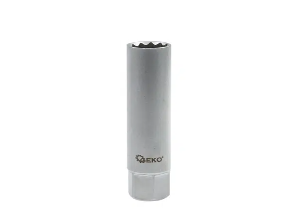 GEKO Hlavice na zapalovací svíčky 3/8", 14 mm, 12-hranná