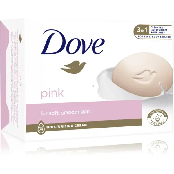 Dove Pink krémová tableta na mytí 90 g
