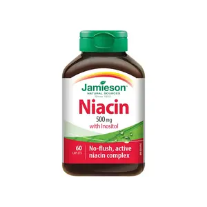 Jamieson Niacin 500mg S Inositolem Tbl.60