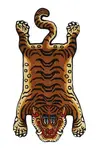 Bongusta  Vlněný koberec  Tiger 115 x 190 cm