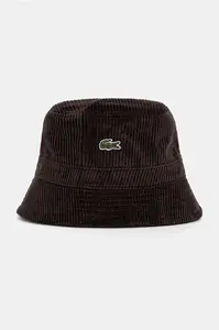 Lacoste Manšestrový klobouk Lacoste