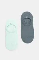 Ponožky Calvin Klein 2-pack dámské, zelená barva, 701232644