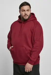 Prázdná Hoody vínová