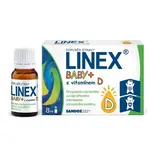 Linex Baby+ s vitamínem D 8 ml