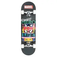 Disney MARVEL FEARLESS Skateboard, tmavo sivá, veľkosť