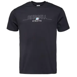 Russell Athletic T-SHIRT Pánské tričko, černá, velikost
