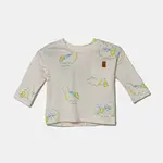 Dětské bavlněné tričko s dlouhým rukávem United Colors of Benetton