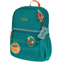 BAAGL BUDDY LIŠKA Detský batoh, zelená, veľkosť