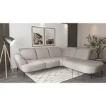 Sit & More ROHOVÁ SEDAČKA, textil, barvy stříbra