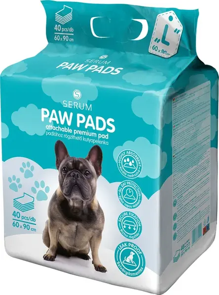 SERUM podlahové plenky pro psy L 40 ks