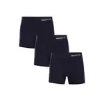 Nedeto 3PACK pánské boxerky bezešvé bambusové modré (3NDTB002S) L
