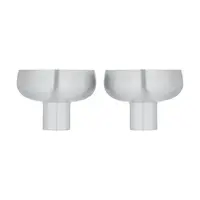 Sklenice na šampaňské Blomus 2-pack šedá barva