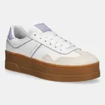 Tenisky Tommy Jeans THE GREENWICH FLATFORM dámské, bílá barva, EN0EN02807