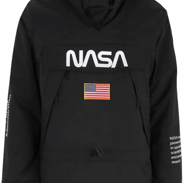 Větrovka NASA černá