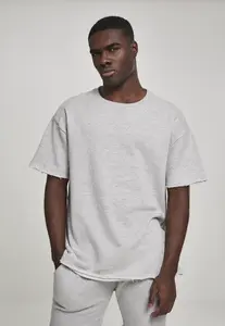 Terry tričko so svetlosivým rybím vzorom