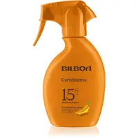 Bilboa Carotissima Trigger opaľovací sprej s betakaroténom SPF 15 250 ml