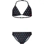 AQUOS AIKA Dívčí dvoudílné plavky, černá, velikost 152-158