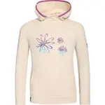 KILPI NORTHEN Dívčí bavlněná mikina s kapucí, béžová, velikost