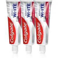 Colgate Advanced White Volcanic Ash and Baking Soda přírodní zubní pasta 3x75 ml