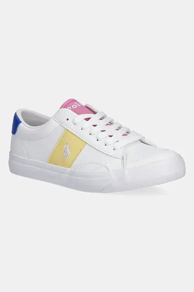 Dětské sneakers boty Polo Ralph Lauren RYLEY žlutá barva, RL02447101