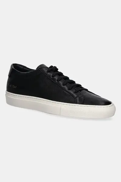 Kožené tenisky Common Projects Summer Achilles černá barva, 2477