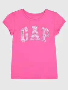 GAP Dětské tričko s logem - Holky