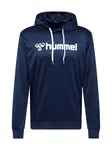 Hummel Športová mikina  námornícka modrá / biela