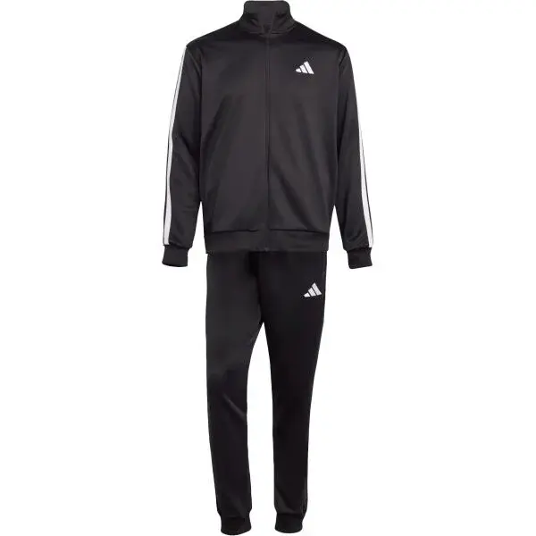 adidas 3-STRIPES TRACKSUIT Pánska tepláková súprava, čierna, veľkosť XXL