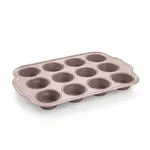 Silikónová forma s kovovým okrajom DELÍCIA, 12 muffinov