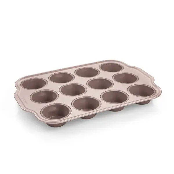 Silikónová forma s kovovým okrajom DELÍCIA, 12 muffinov